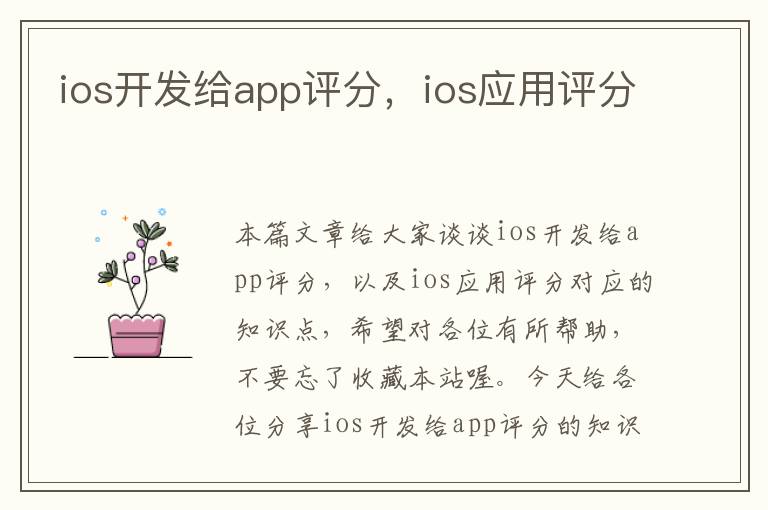 ios开发给app评分,ios应用评分