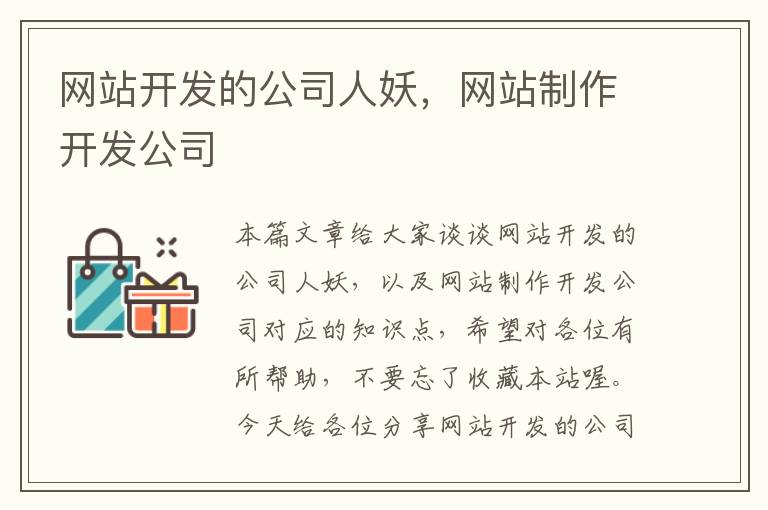网站开发的公司人妖,网站制作开发公司